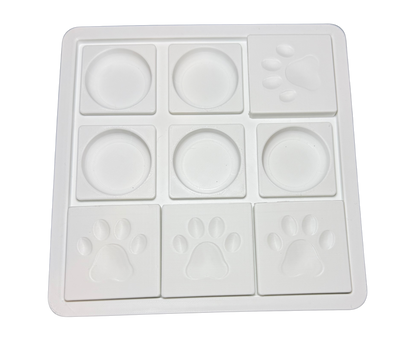 Puppy Maze™ — 3x3 Dog Enrichment Puzzle & Slow Feeder