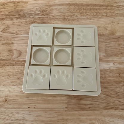 food safe PETG 3d printed dog food puzzle enrichment toy.
