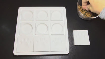 Puppy Maze™ — 3x3 Dog Enrichment Puzzle & Slow Feeder